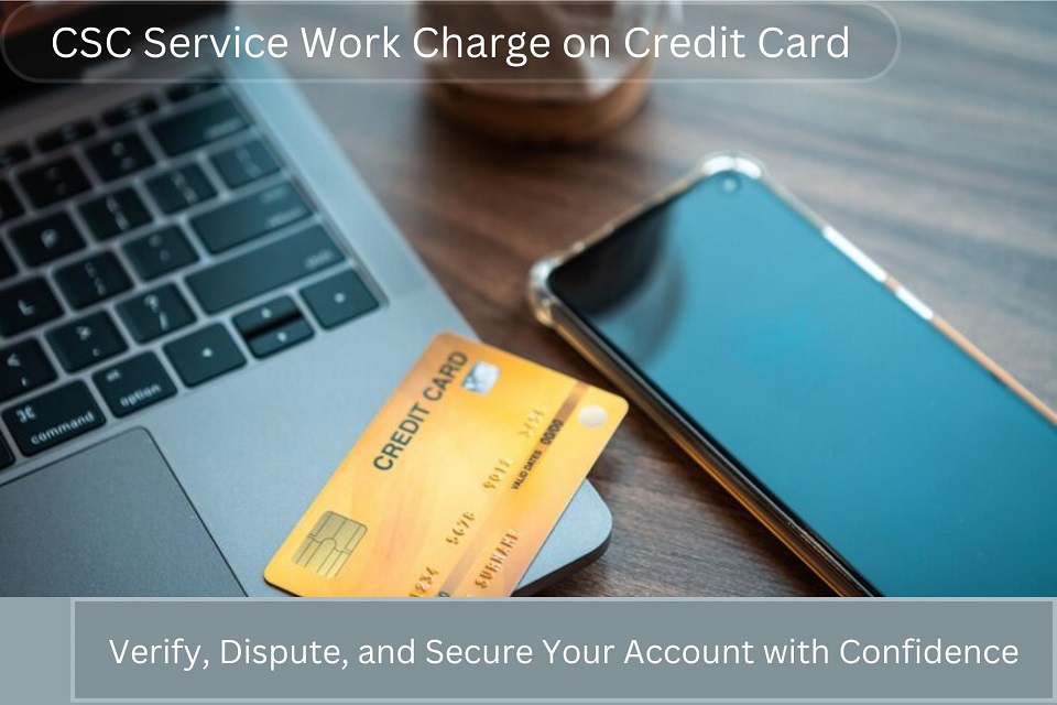 CSC Service Work Charge on Credit Card