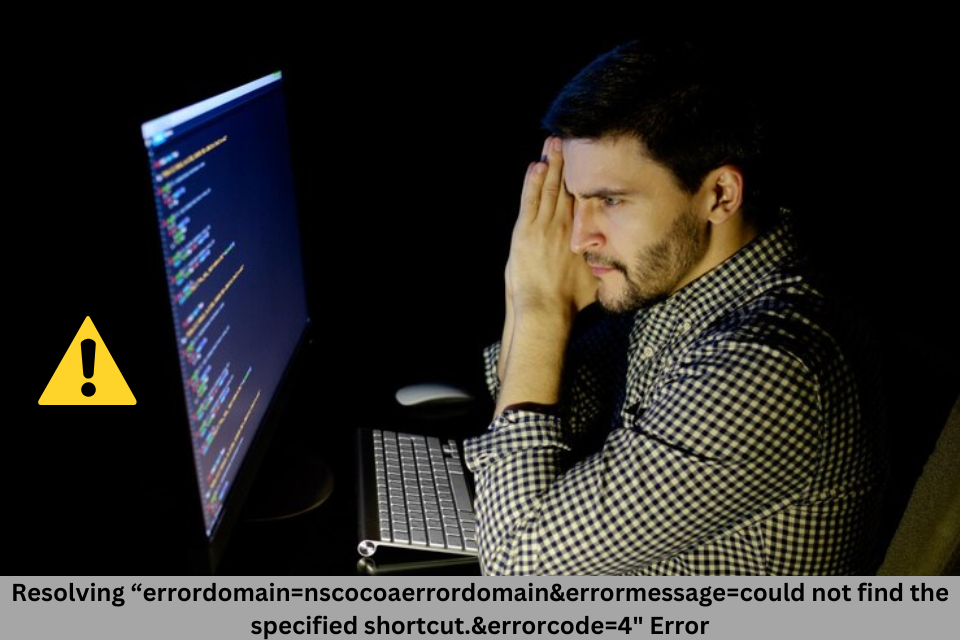 errordomain=nscocoaerrordomain&errormessage=could not find the specified shortcut.&errorcode=4